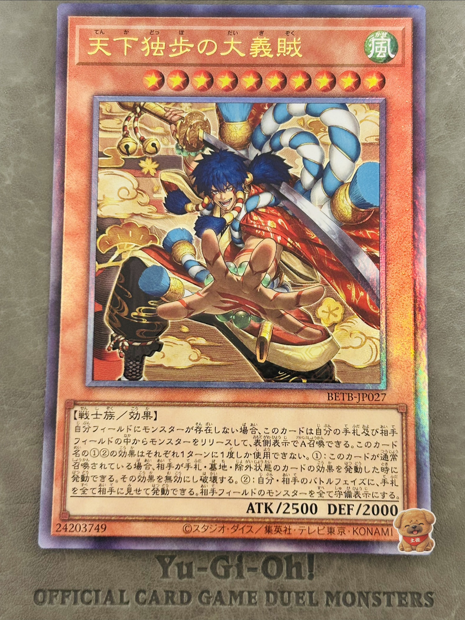 天下独歩の大義賊
